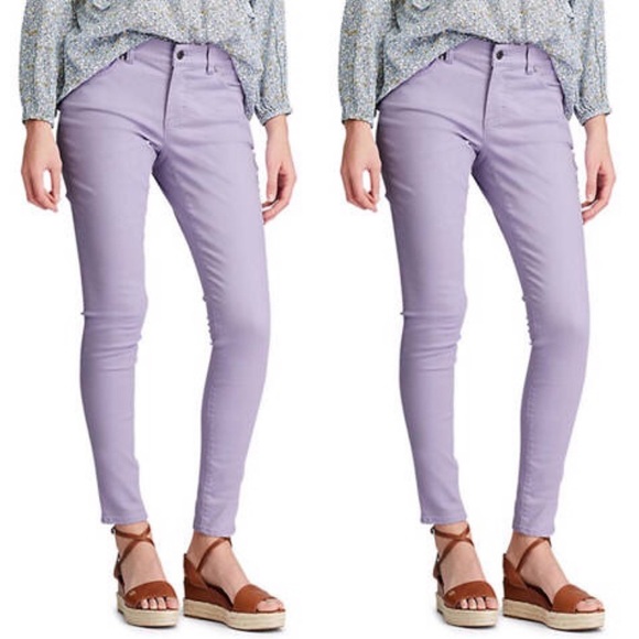 Jalate Denim - Jalate light purple lavender skinny jeans sz 3